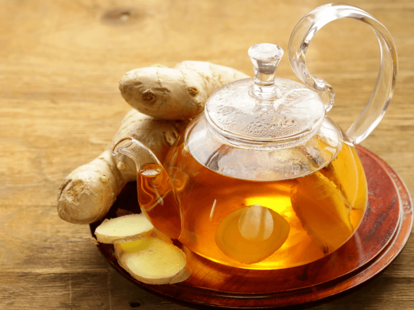 How to make hot ginger tea