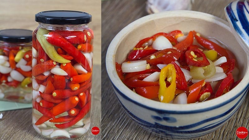 Ngâm giấm tỏi ớt