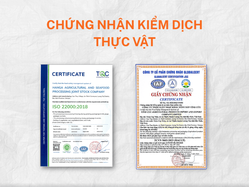 Phytosanitary Certificate