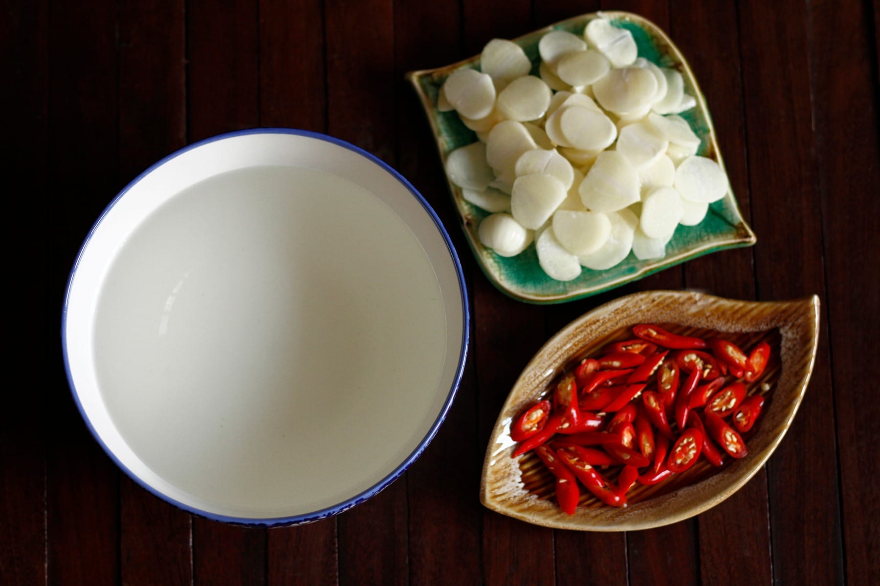 Raw material preparation