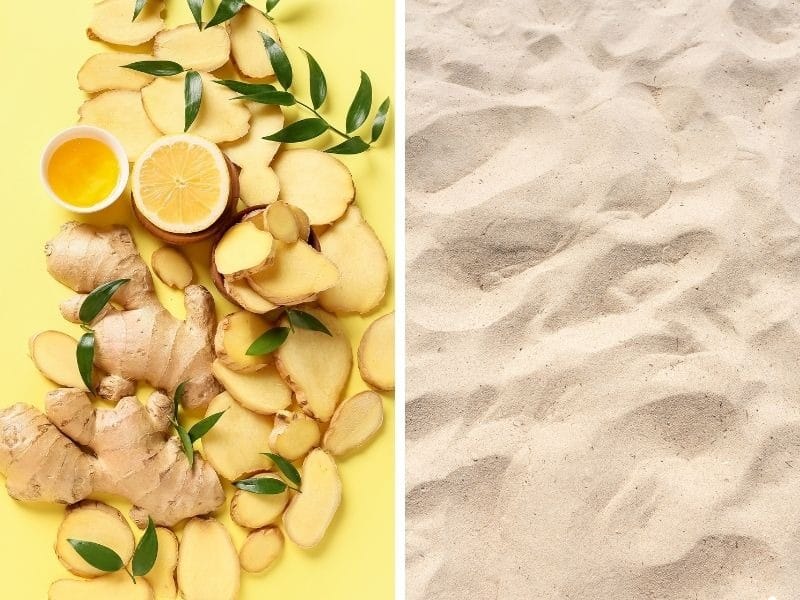 Bảo quản gừng bằng cát hoặc đất sét – Cách truyền thống nhưng hiệu quả