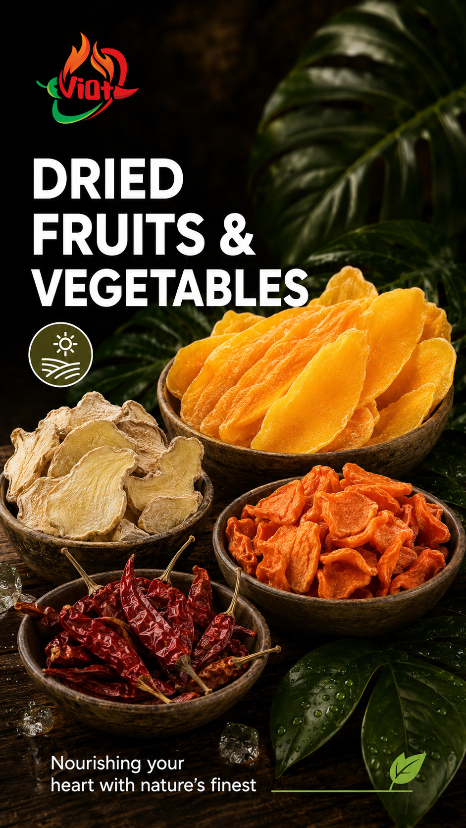 TRÁI CÂY & RAU CỦ SẤY